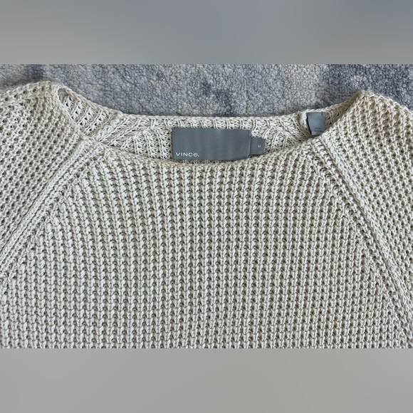 Vince Raglan Textured Knit Sweater - Picture 4 of 5